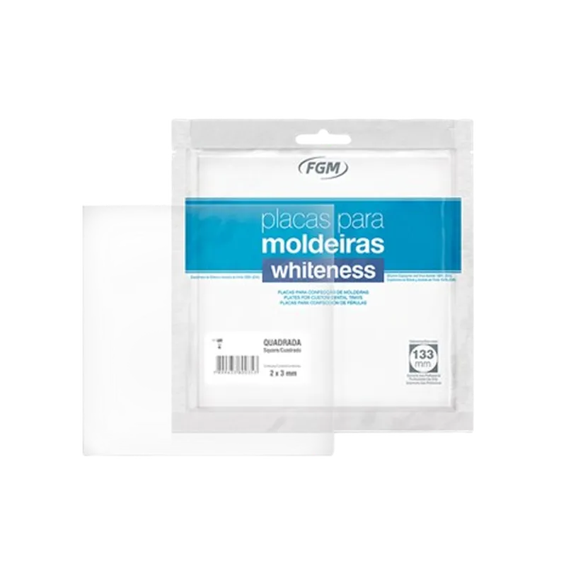 Пластины для изготовления индивидуальных капп 2 мм уп/2 шт (PLACAS PARA MOLDEIRAS WHITENESS)