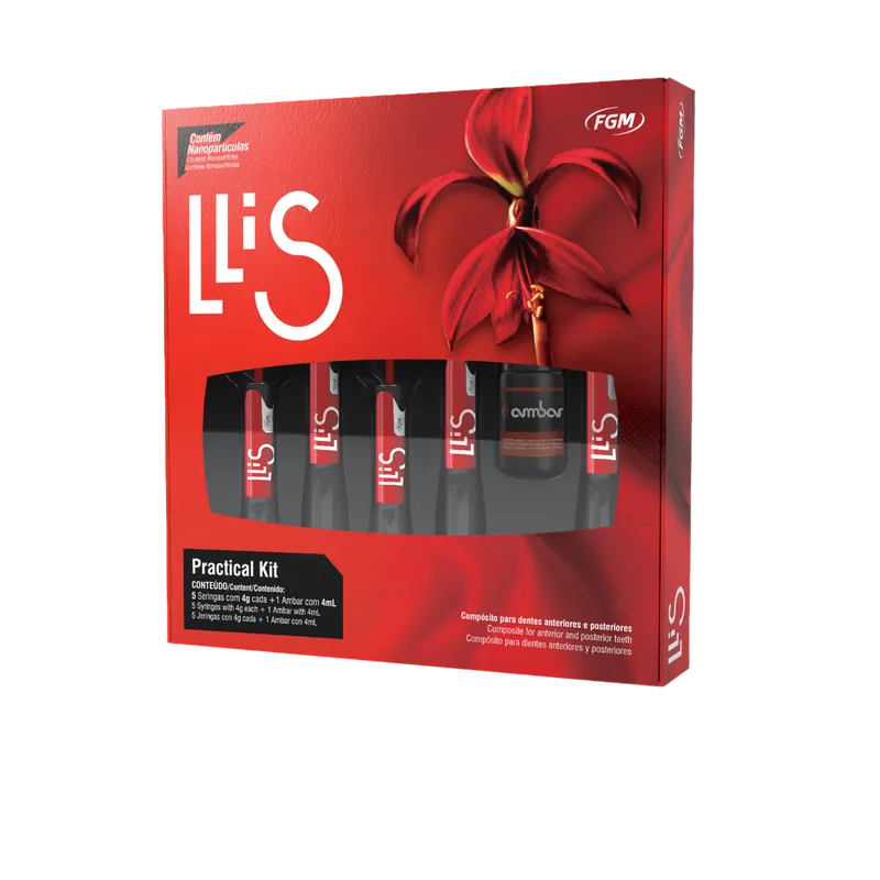 Ллис набор: 5 х 4 г + адгезив 4 мл (Llis Intro Kit)