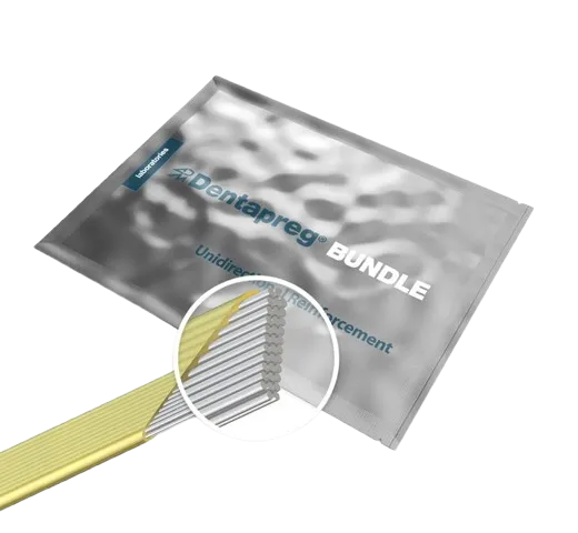 Лента Дентапрег BUNDLE 2 мм х 150 мм х 0,3 мм х 4 шт (Dentapreg)