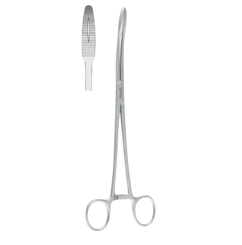 BF. 046.200 Корнцанг (Зажим Гросс-Майера) прямой (Gross-Maier)