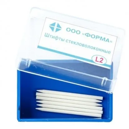 Штифты внутриканальные стекловолоконные ШВС уп/6 шт