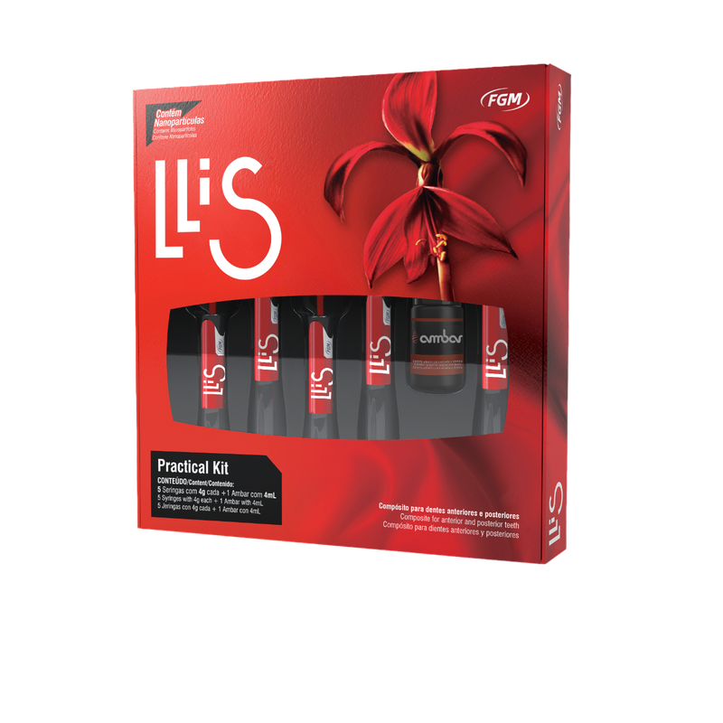 Ллис набор: 5 х 4 г + адгезив 4 мл (Llis Intro Kit)