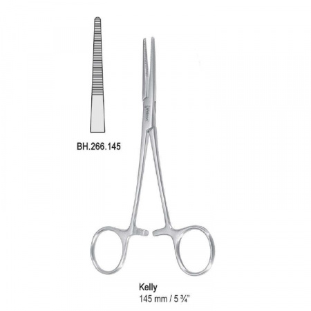 Зажим кровоостанавливающий BH.266.145 (Kelly)