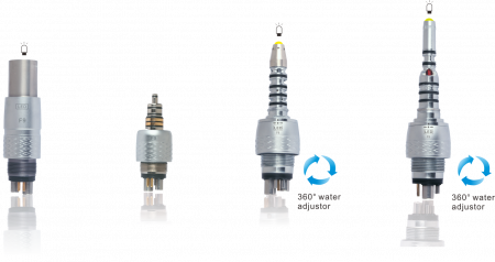 Наконечник турбинный с фиброоптикой CX207-G H16-SSPQ6 (для Sirona)