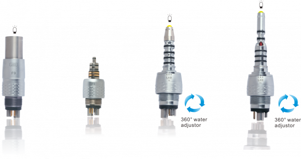 Наконечник турбинный с фиброоптикой CX207-G H16-SSPQ6 (для Sirona) Наконечник турбинный с фиброоптикой CX207-G H16-SSPQ6 (для Sirona)