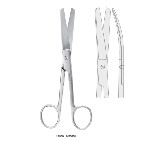 BS.651.145  Ножницы хирургические (Falcon-Standard)