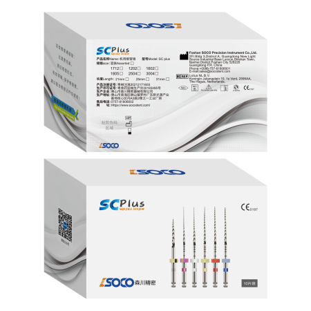 Файлы SC Plus NiTi 17/.12 19 мм уп/6 шт (устьевой файл) (Soco)