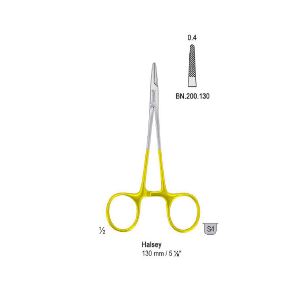 Иглодержатель Halsey 130 мм (BN.200.130)
