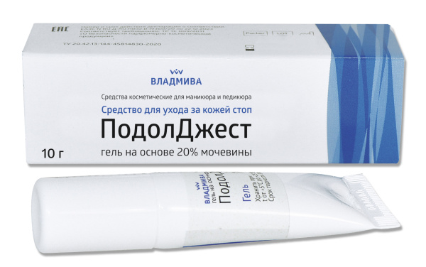 ПодолДжест гель на основе мочевины 30%