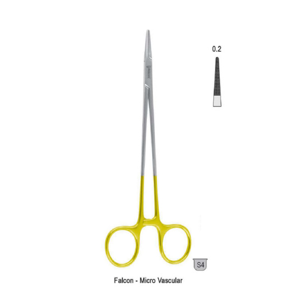 Иглодержатель Falcon-Micro Vascular 140 мм (BN.242.140)