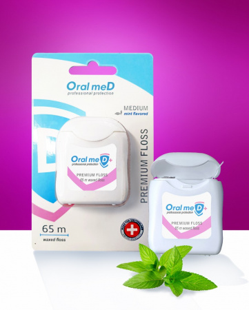 Нить зубная ORAL MED+ 65 м (medium)