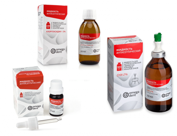 Жидкость для антисептической обработки каналов СНХ-2%  300 мл