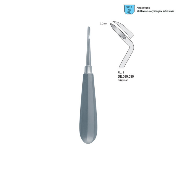 Элеватор Friedman угловой левый (DE.089.030)