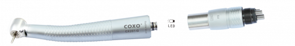 Наконечник турбинный с фиброоптикой CX207-G H16-SSPQ6 (для Sirona) Наконечник турбинный с фиброоптикой CX207-G H16-SSPQ6 (для Sirona)
