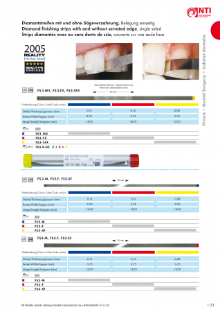 Штрипсы алмазные 1 штука