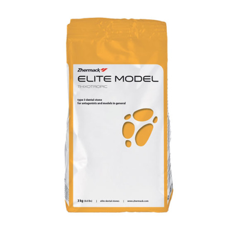 Гипс Элит Модэл слоновая кость 3 кг (ELITE MODEL Ivory)