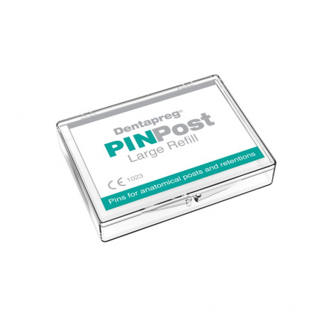 Штифты стекловолоконные PINPost 0.45 х 20 мм 4уп/12 штук в одной упаковке (DENTAPREG)