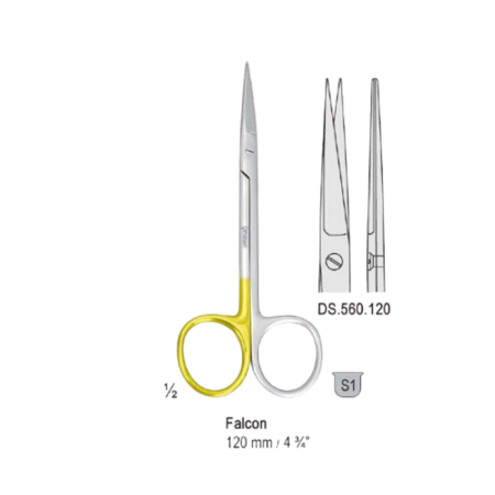 DS.560.120 Ножницы Фалькон серия Super cut (Falcon)